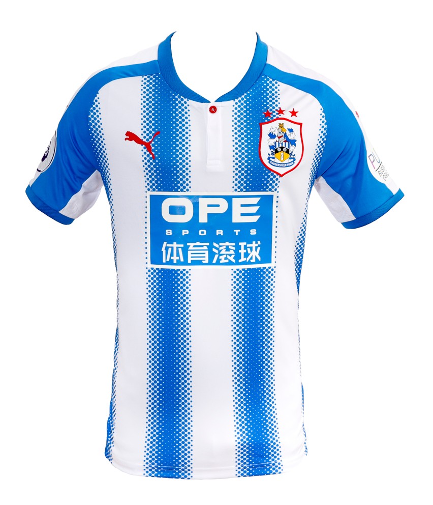 Huddersfield Town 2017-18 Home Kit
