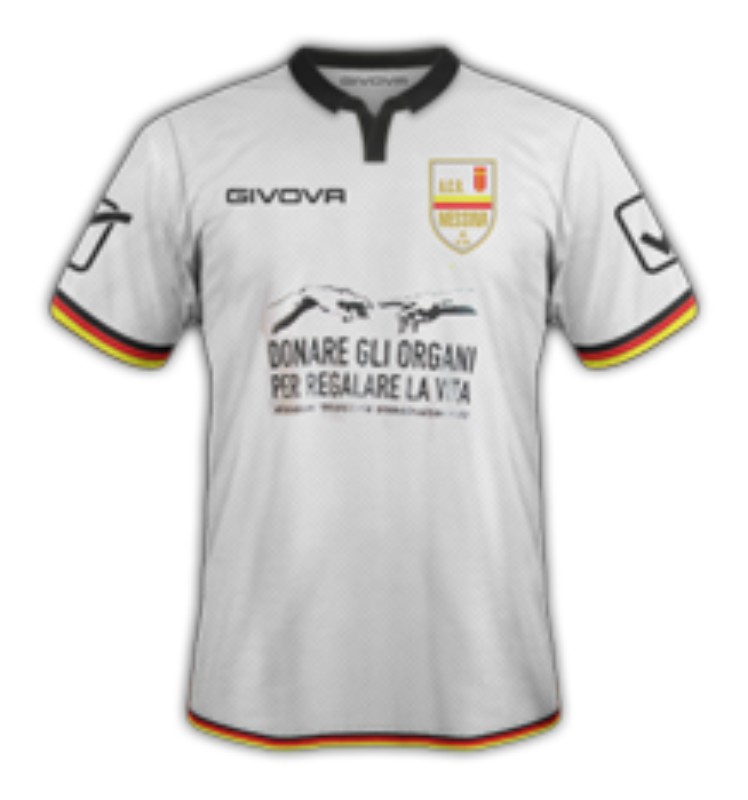 AC Riunite Messina 1947 2015-16 Home Kit