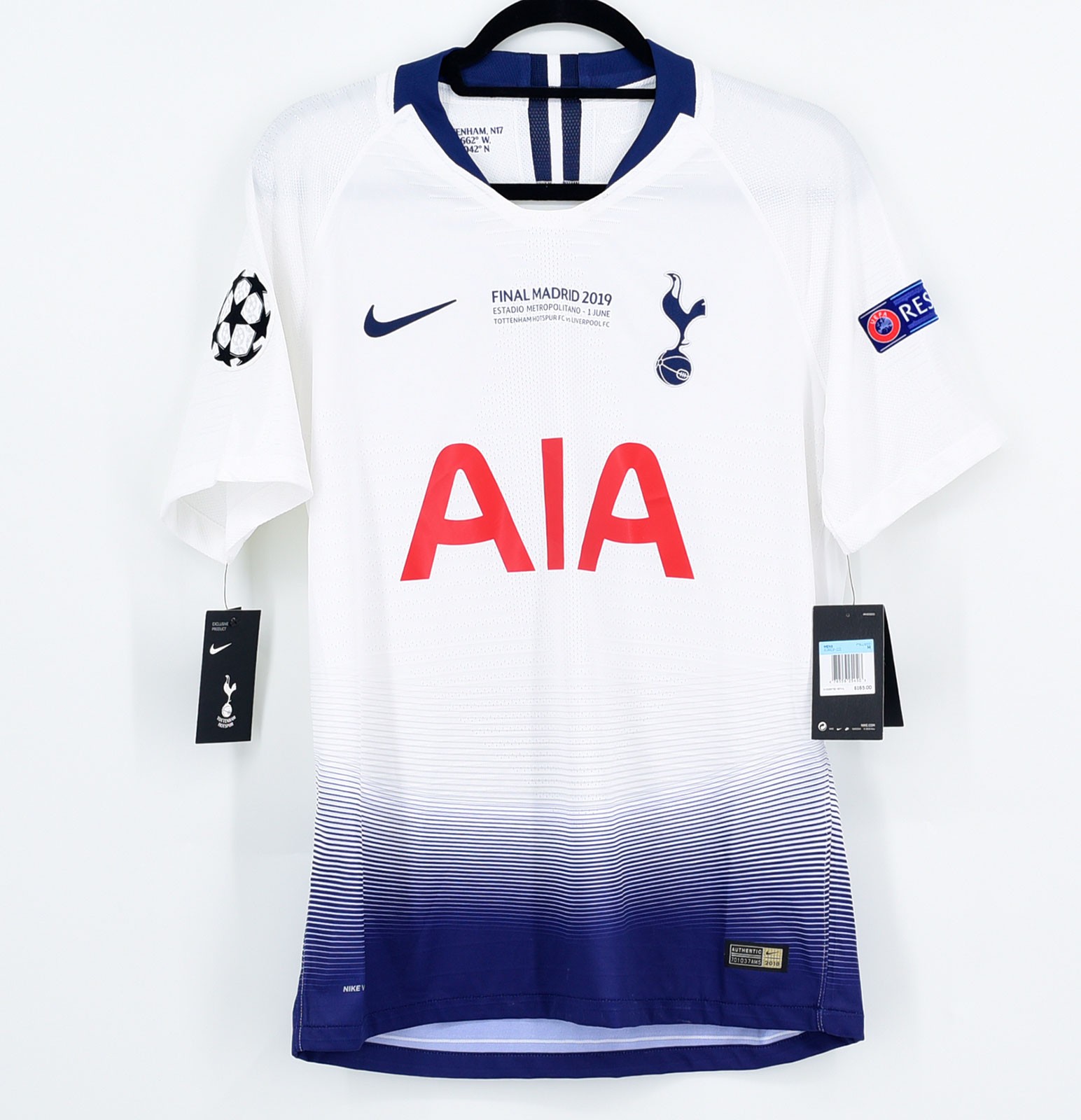 Tottenham Hotspur 2018-19 Champions League Final Kit