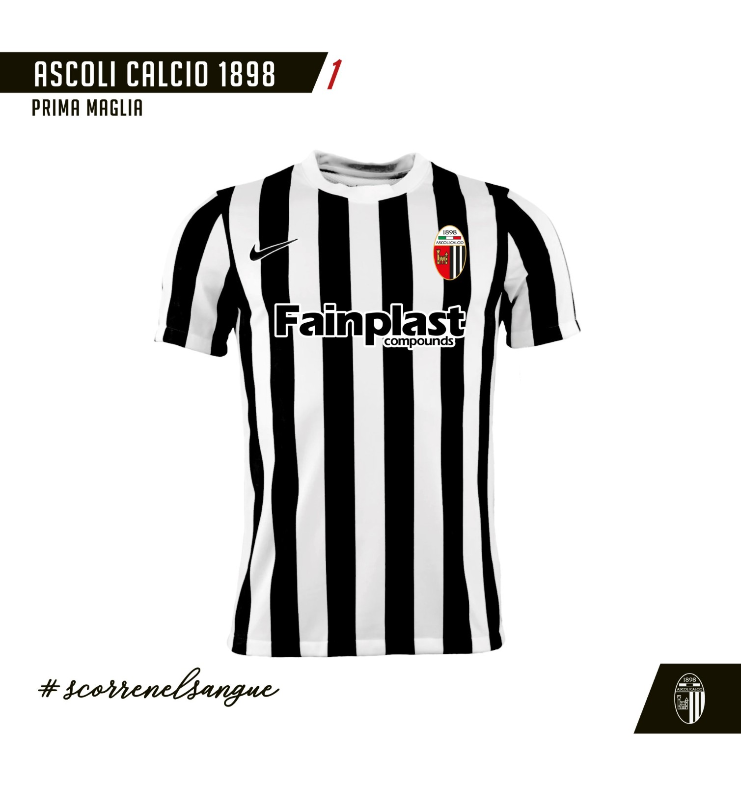 Ascoli 2022-23 Home Kit