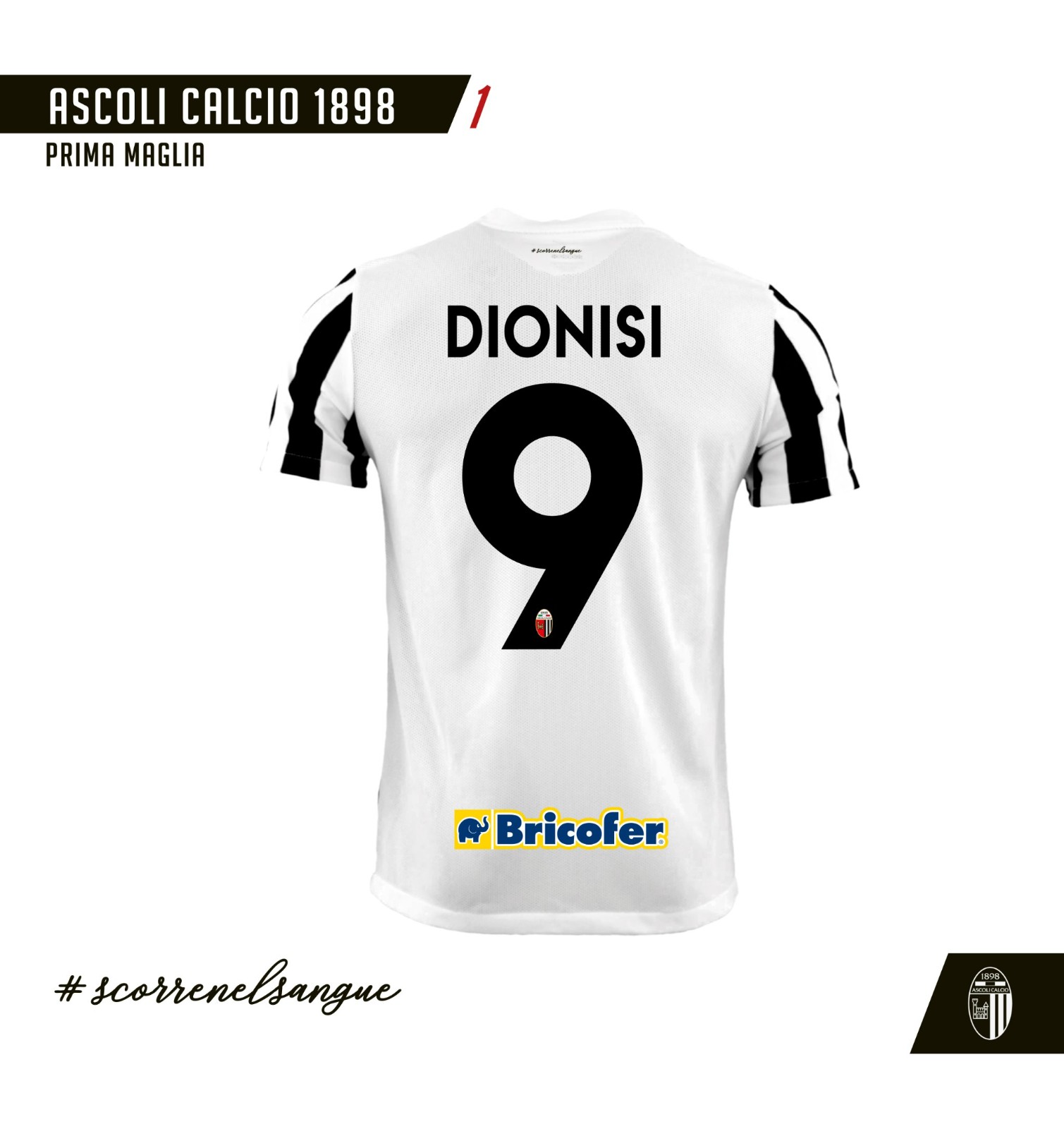 Ascoli 2022-23 Home Kit