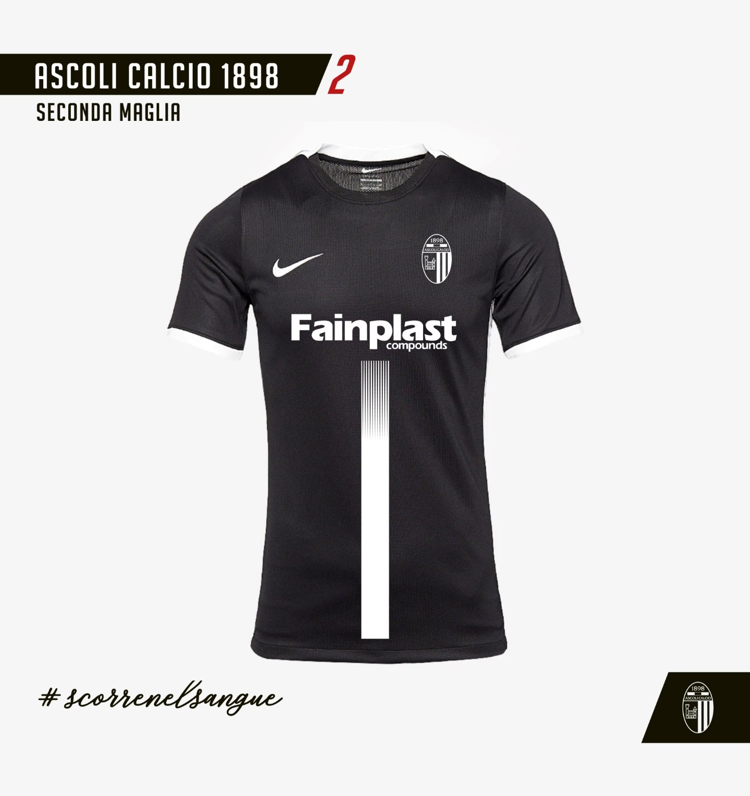 Ascoli 2022-23 Away Kit