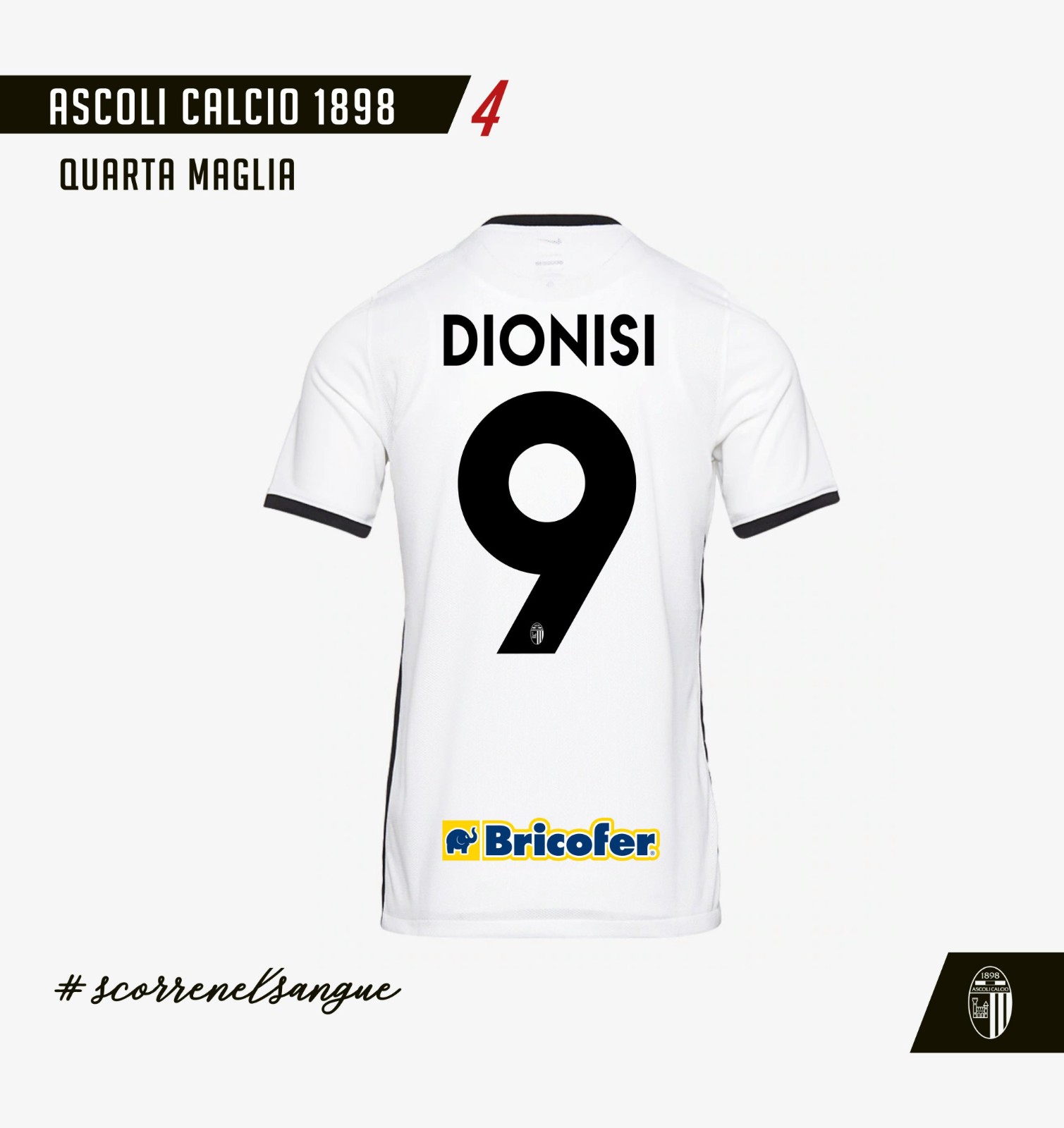 Ascoli 2022-23 Fourth Kit