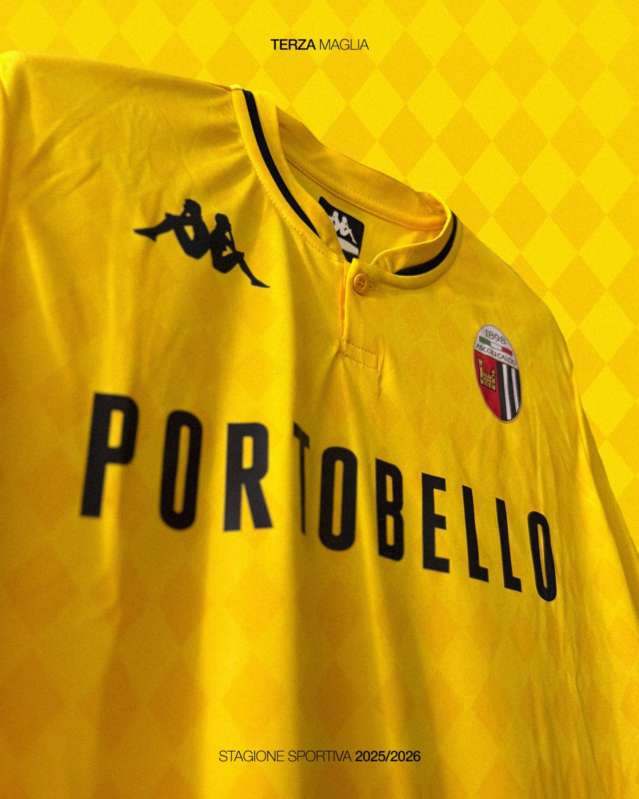 Ascoli 2025-26 Third Kit