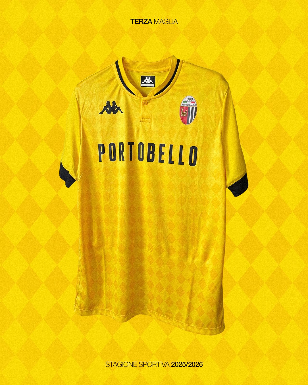 Ascoli 2025-26 Third Kit