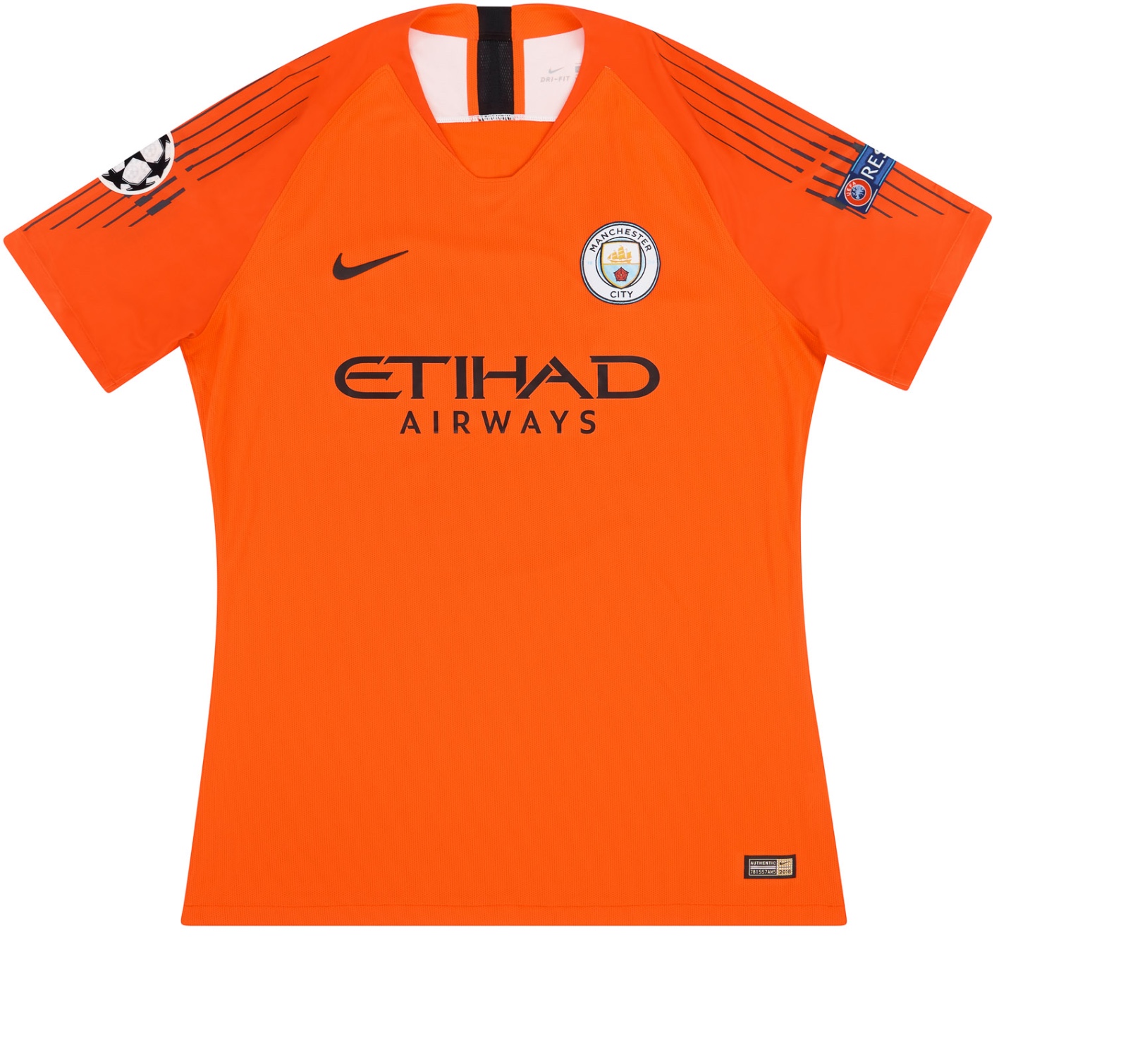 Manchester City 2018-19 GK Home Kit
