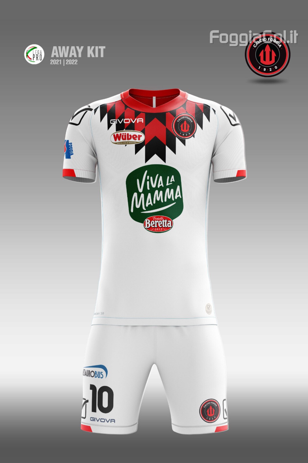 Foggia 2021-22 Away Kit