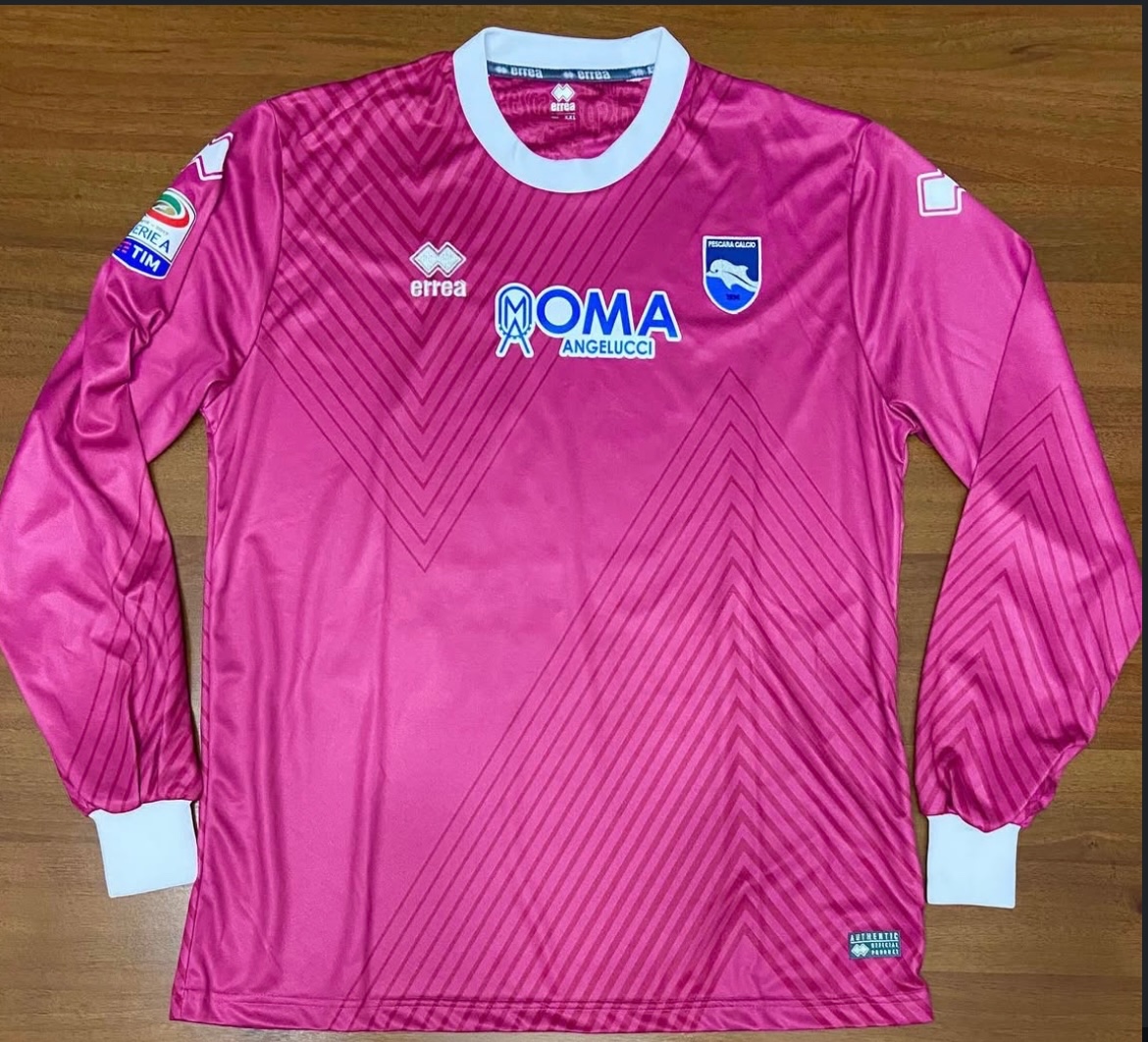 Pescara Calcio 2016-17 GK 2 Kit