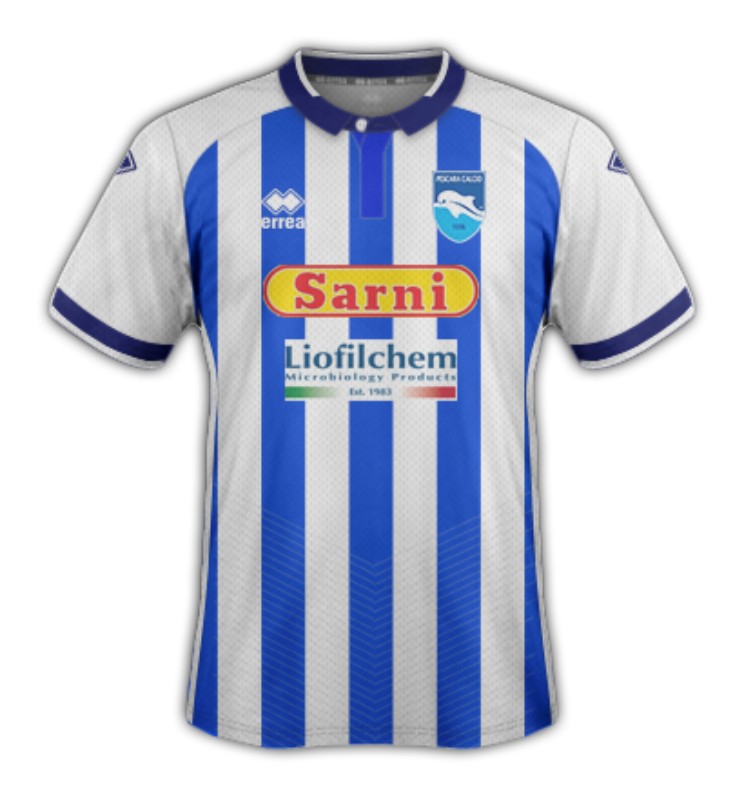 Pescara Calcio 2018-19 Home Kit