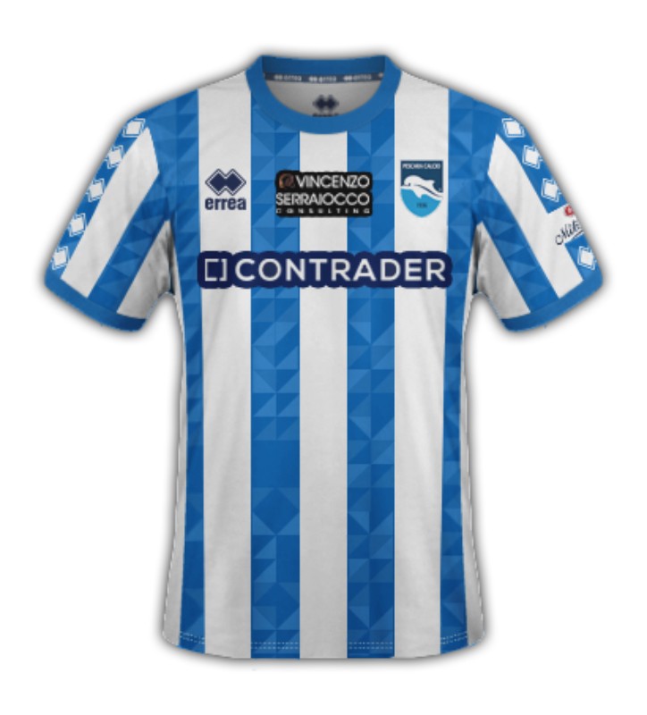 Pescara Calcio 2021-22 Home Kit