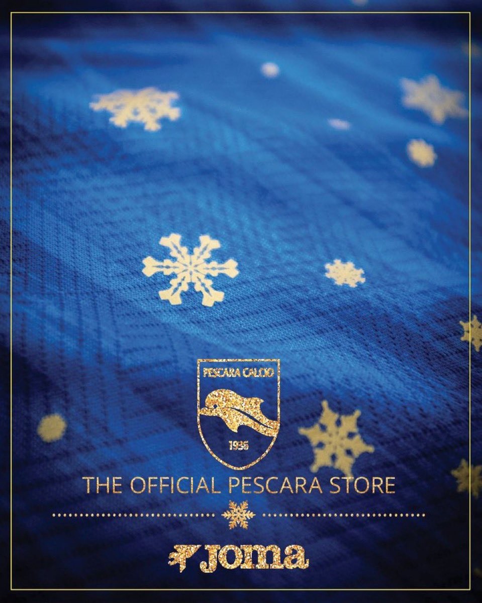 Pescara Calcio 2024-25 Christmas Kit
