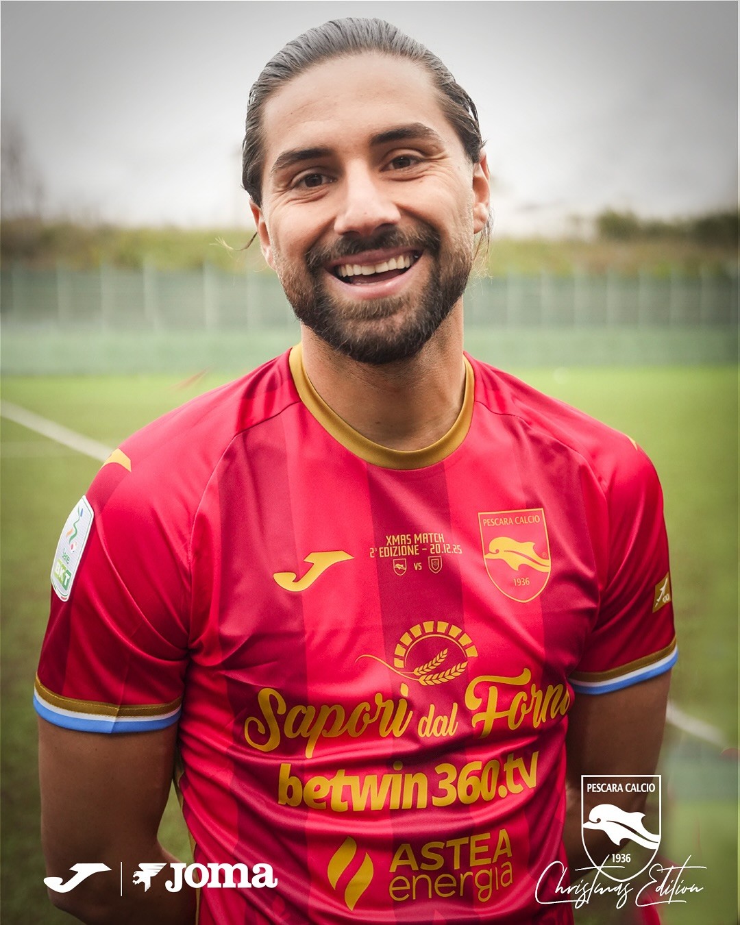 Pescara Calcio 2025-26 Christmas Kit