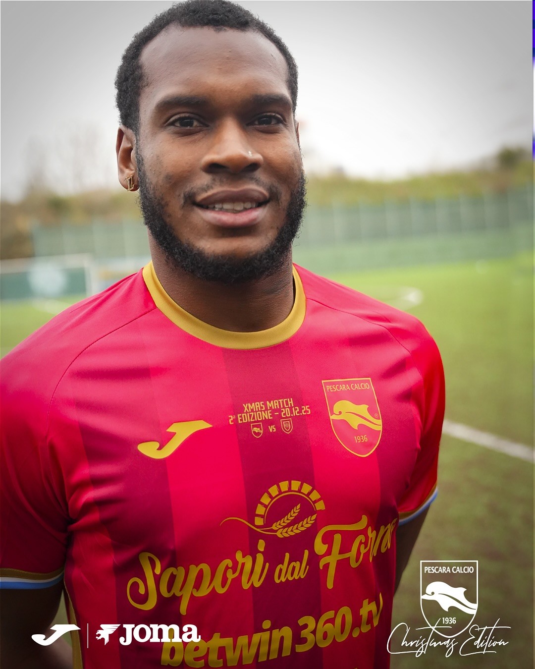 Pescara Calcio 2025-26 Christmas Kit