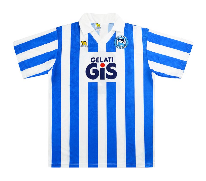 Pescara Calcio 1993-94 Home Kit