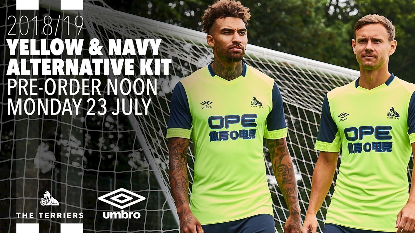 Huddersfield Town 2018-19 Third Kit