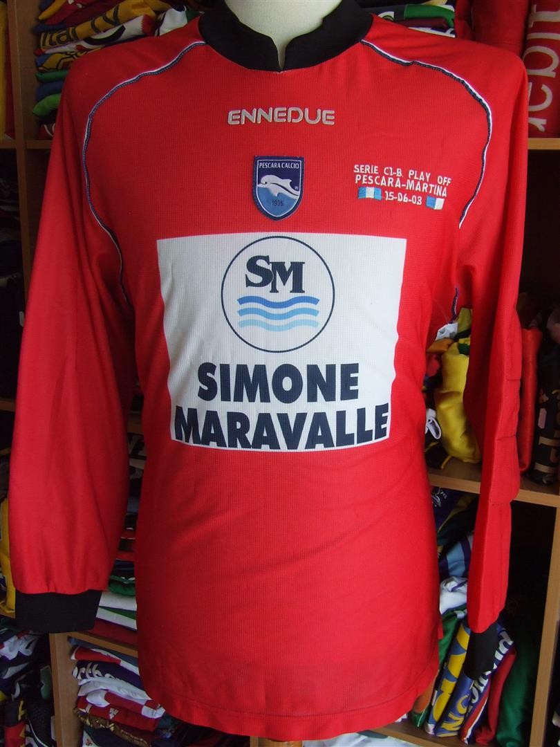 Pescara Calcio 2002-03 GK Kit