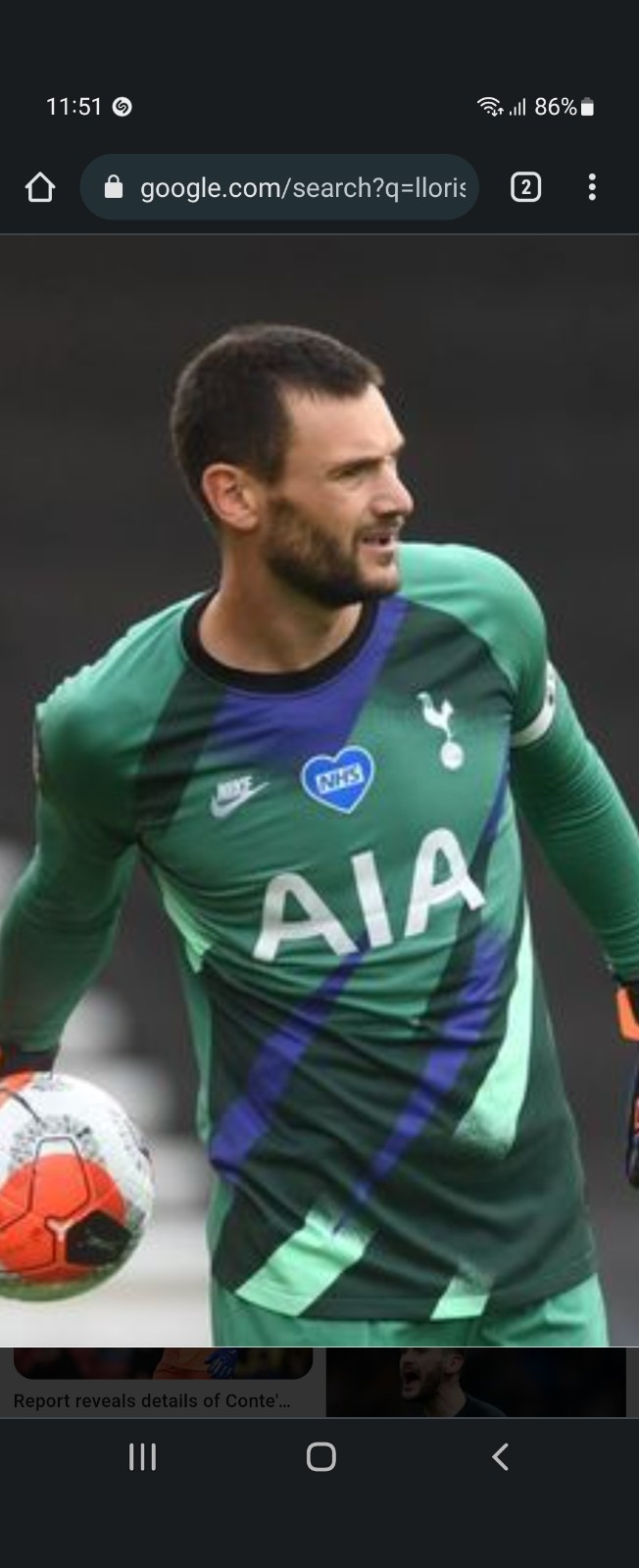 Tottenham Hotspur 2019-20 Champions League GK 2 Kit