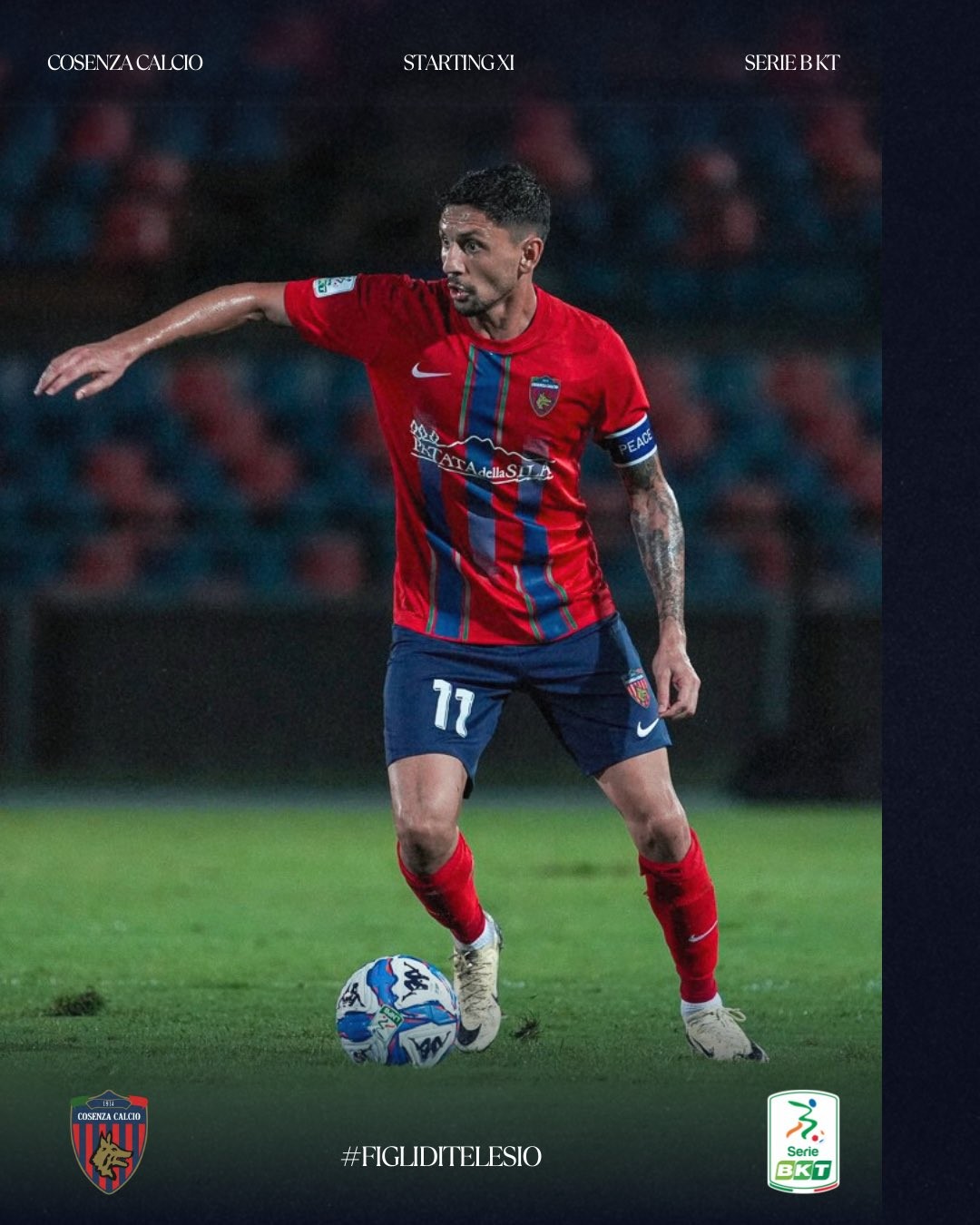 Cosenza 2024-25 Third Kit