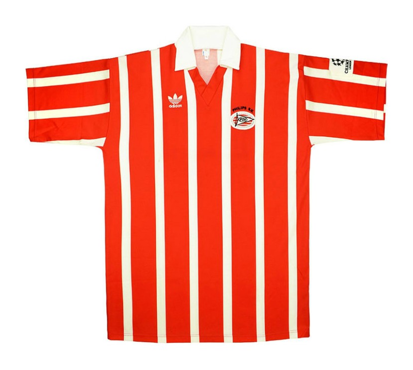 PSV 1992-93 Champions League Home Kit