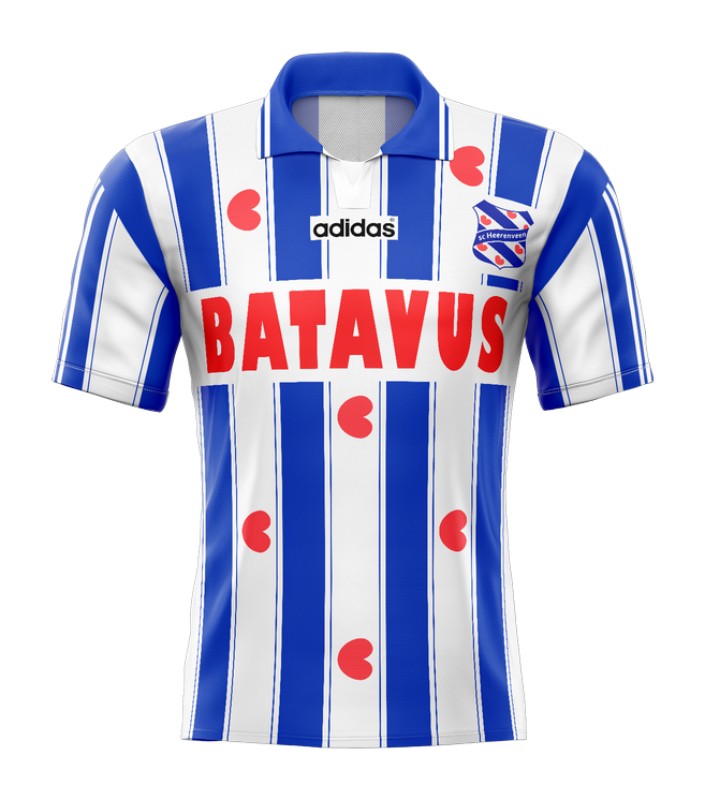 sc Heerenveen 1995-96 Home Kit