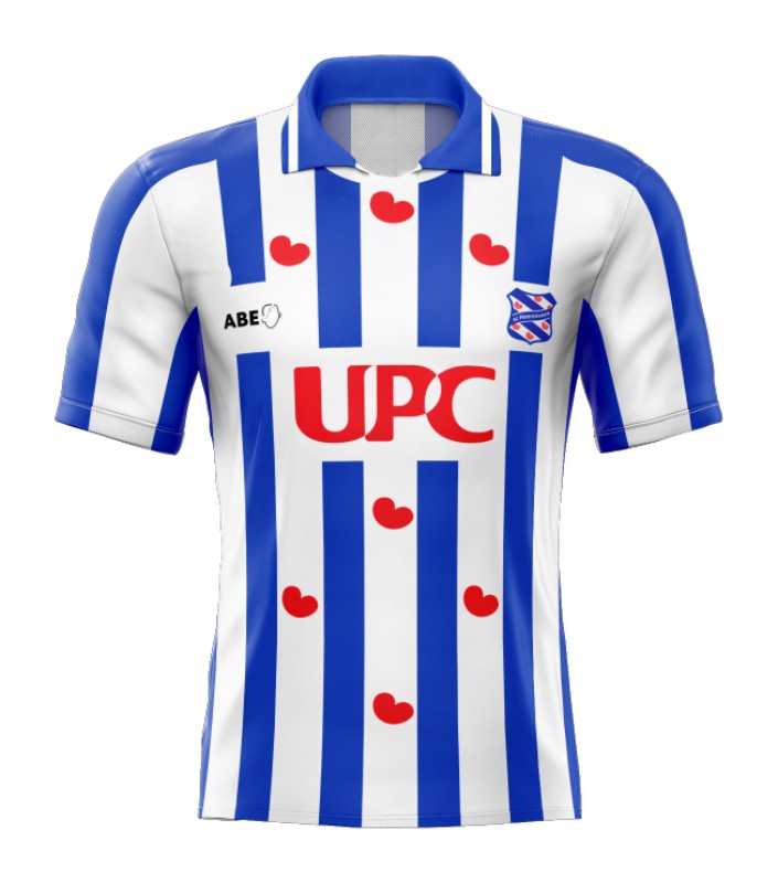 sc Heerenveen 2000-01 Home Kit