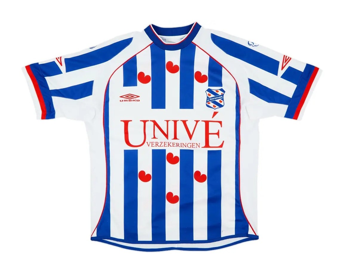 sc Heerenveen 2001-02 Home Kit