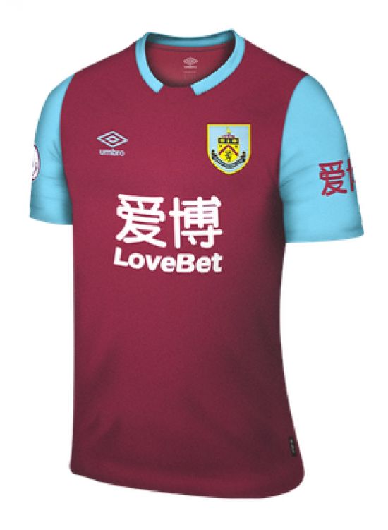 Burnley FC 2019-20 Home Kit