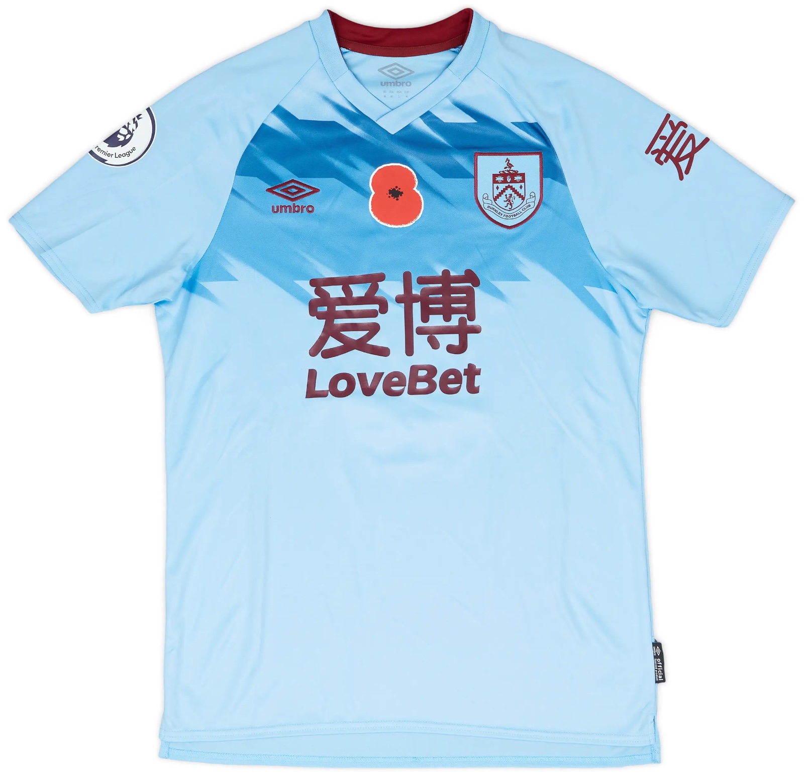 Burnley FC 2019-20 Away V2 Kit
