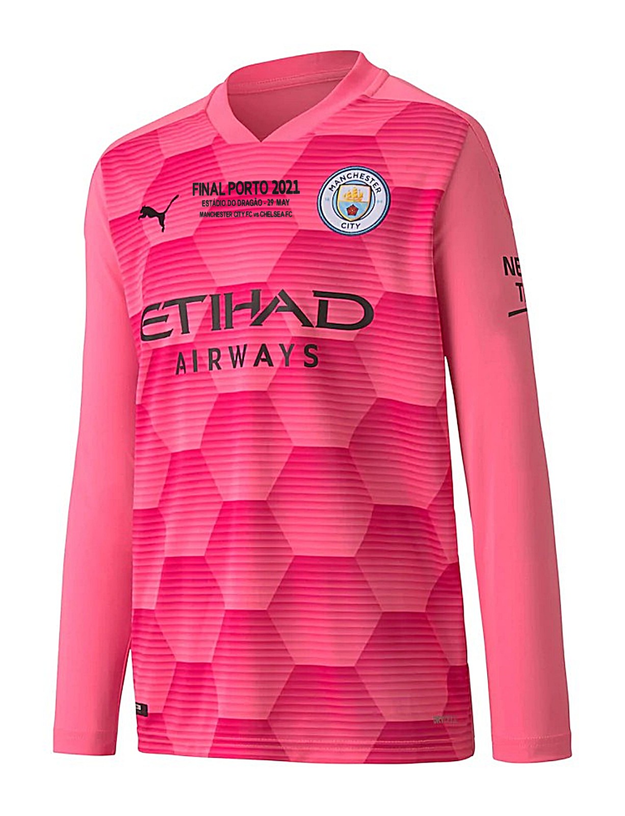 Manchester City 2020-21 Champions League Final GK Kit