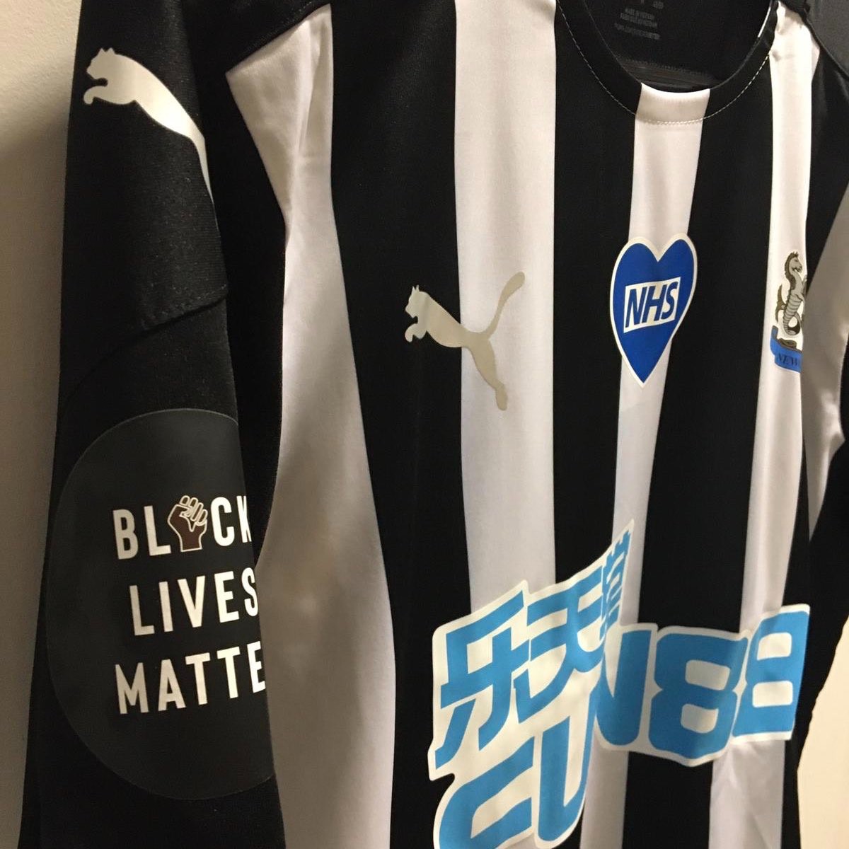 Newcastle United 2020-21 Home V2 Kit