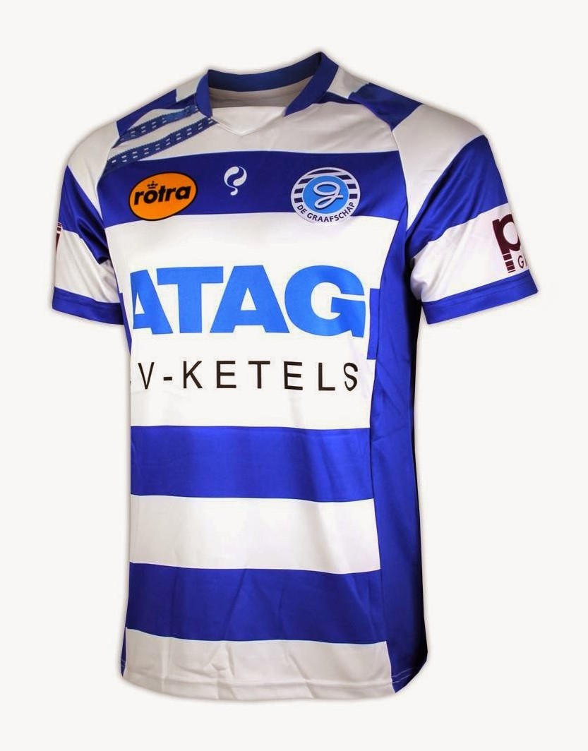 De Graafschap 2014-15 Home Kit
