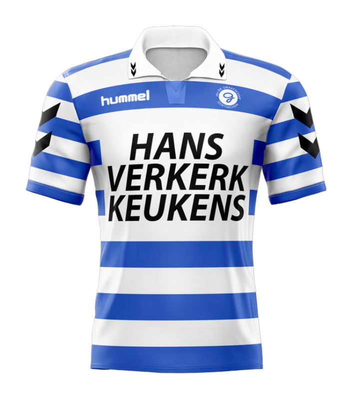 De Graafschap 1996-97 Home Kit
