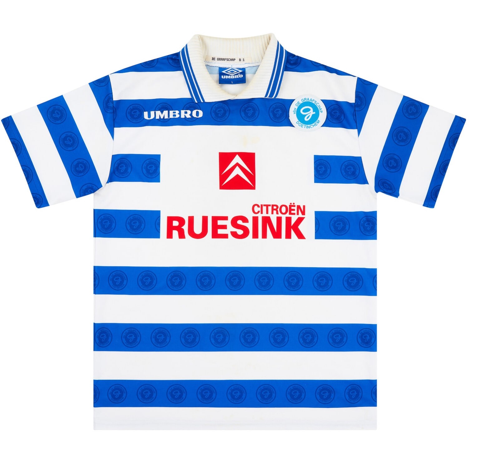 De Graafschap 1998-99 Home Kit