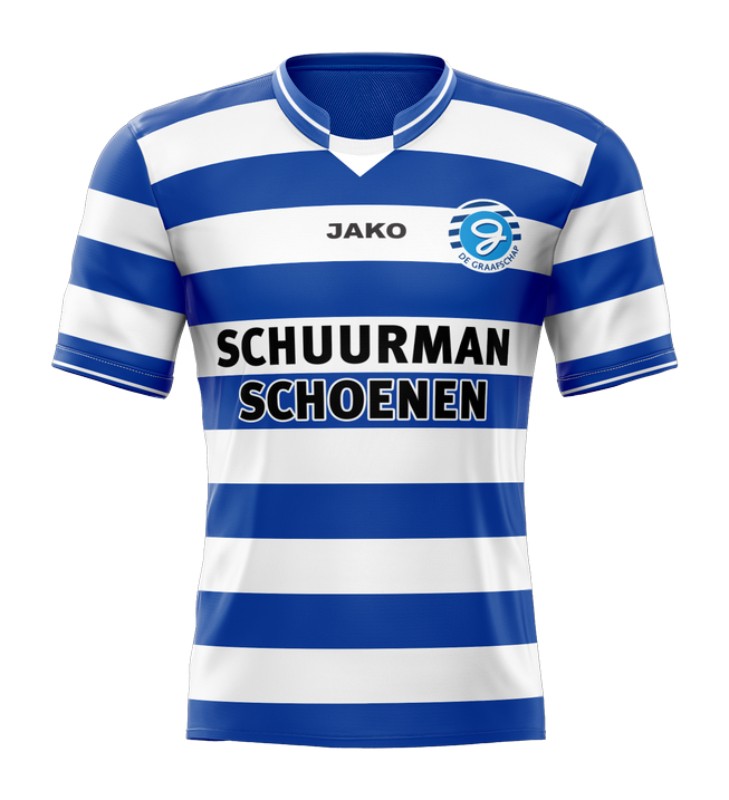 De Graafschap 2004-05 Pre-Season Home Kit