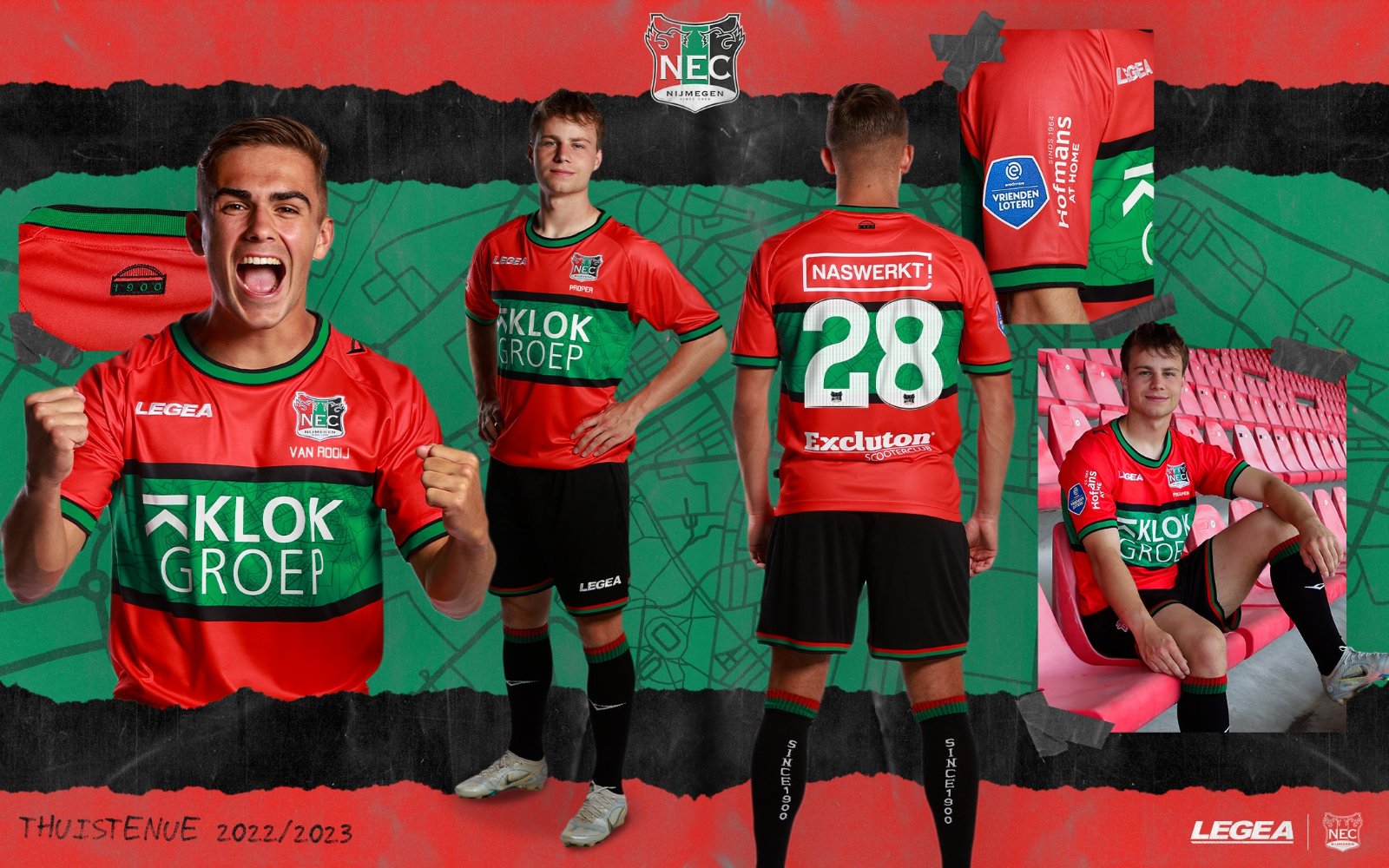NEC Nijmegen 2022-23 Home Kit