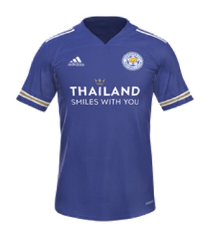 Leicester City 2020-21 Home V2 Kit