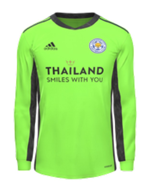 Leicester City 2020-21 GK 3 V2 Kit