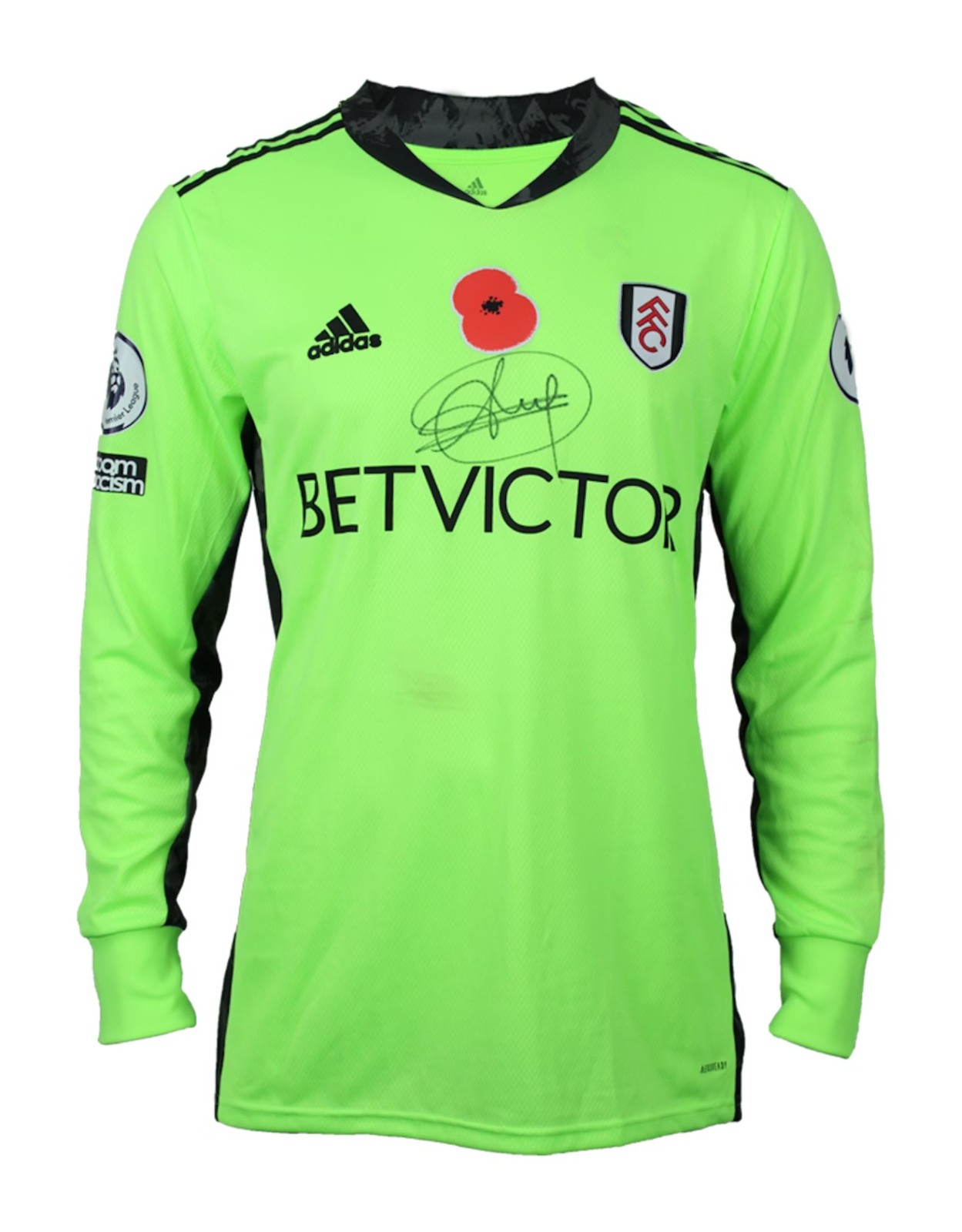 Fulham FC 2020-21 GK Home V2 Kit