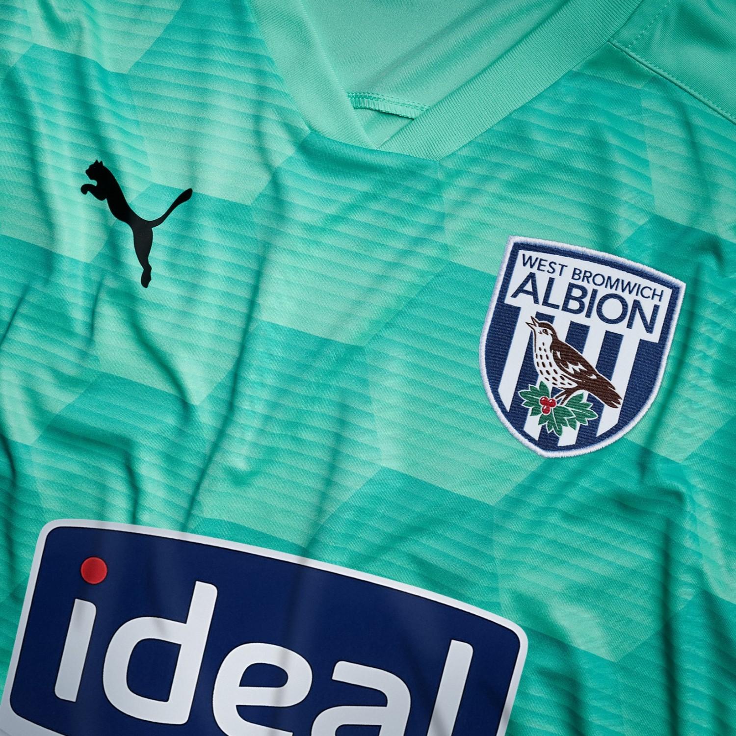 West Bromwich Albion 2020-21 GK Home Kit