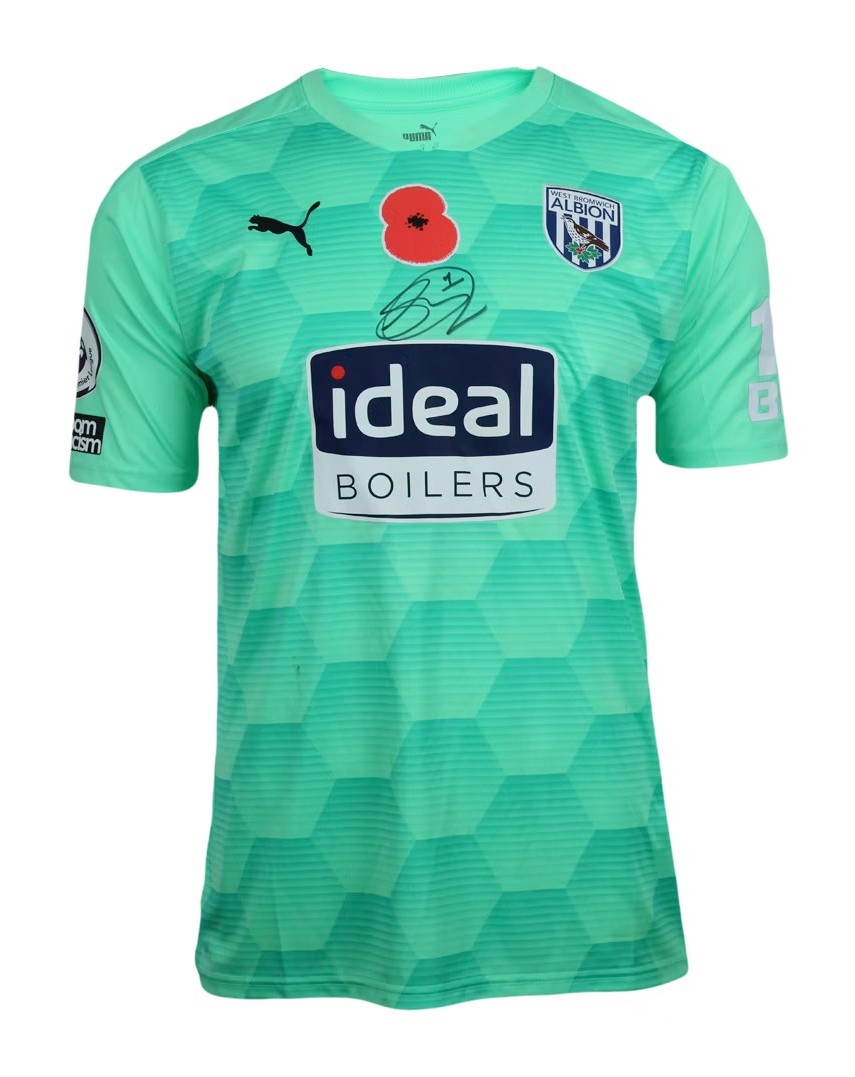 West Bromwich Albion 2020-21 GK Home V2 Kit