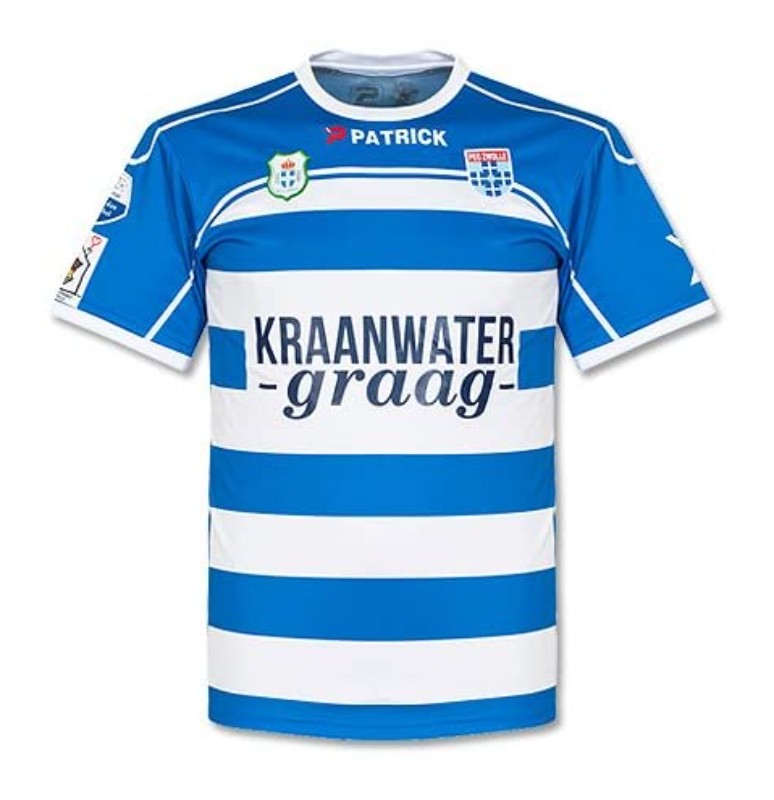 PEC Zwolle 2013-14 Home Kit