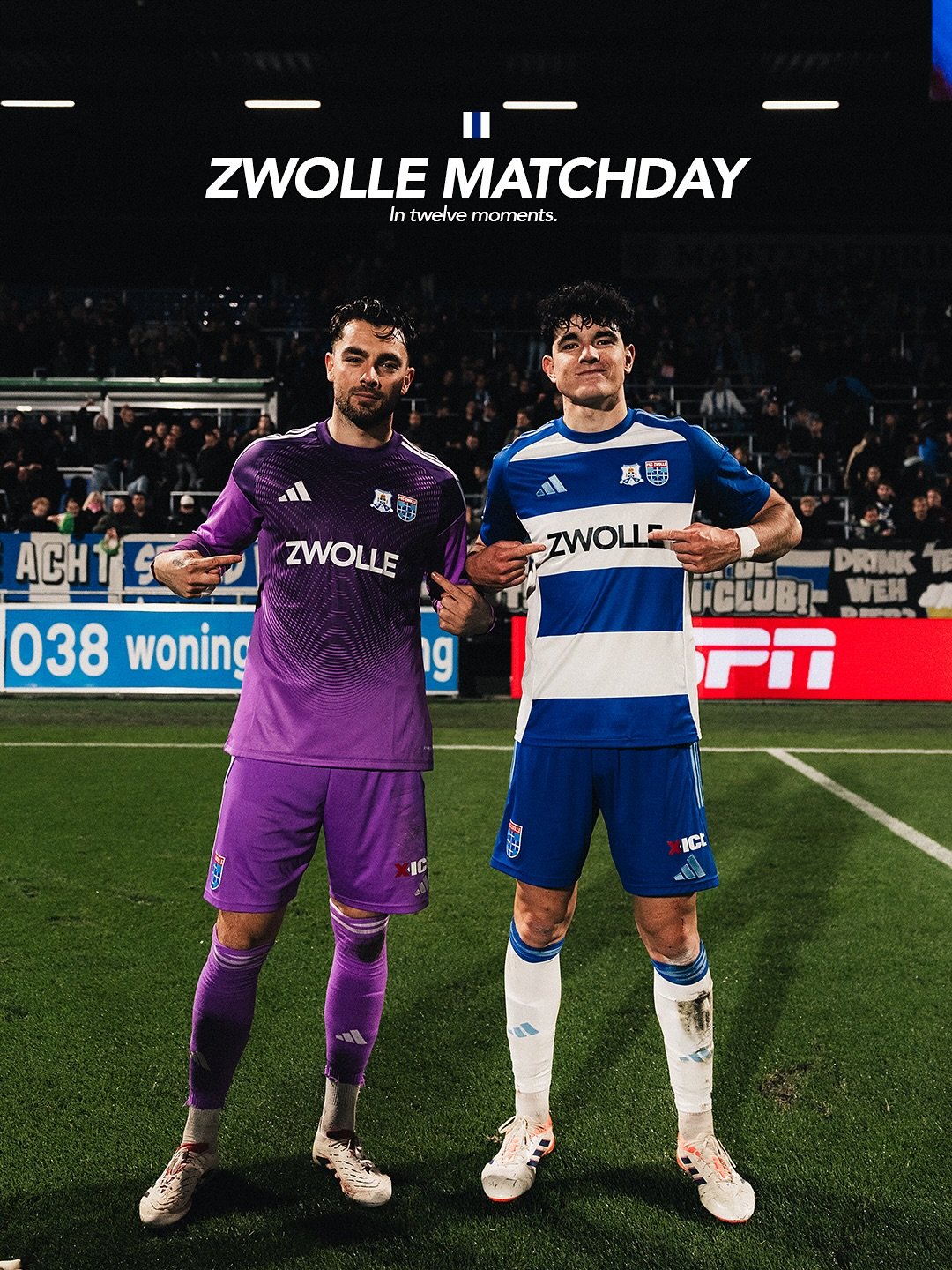 PEC Zwolle 2025-26 GK 1 V2 Kit