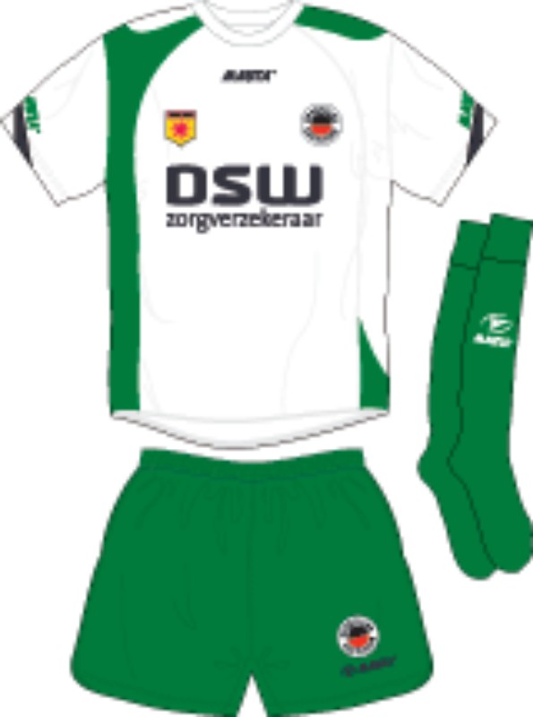 Excelsior Rotterdam 2009-10 Away Kit