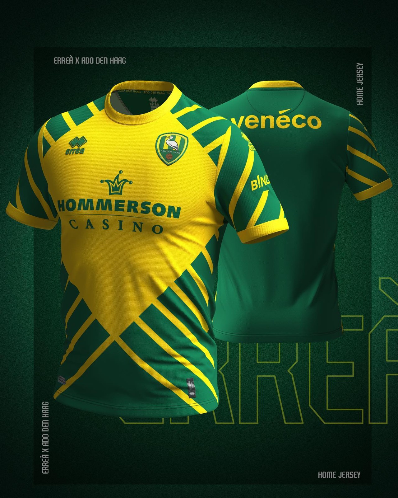 ADO Den Haag 2023-24 Home Kit