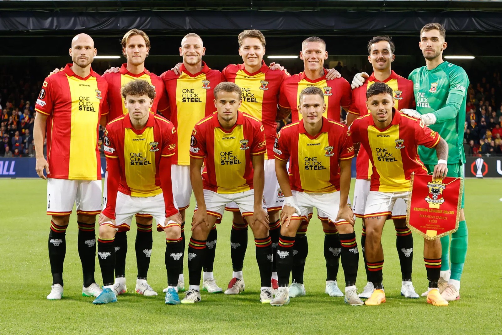Go Ahead Eagles 2025-26 Europa League Home Kit