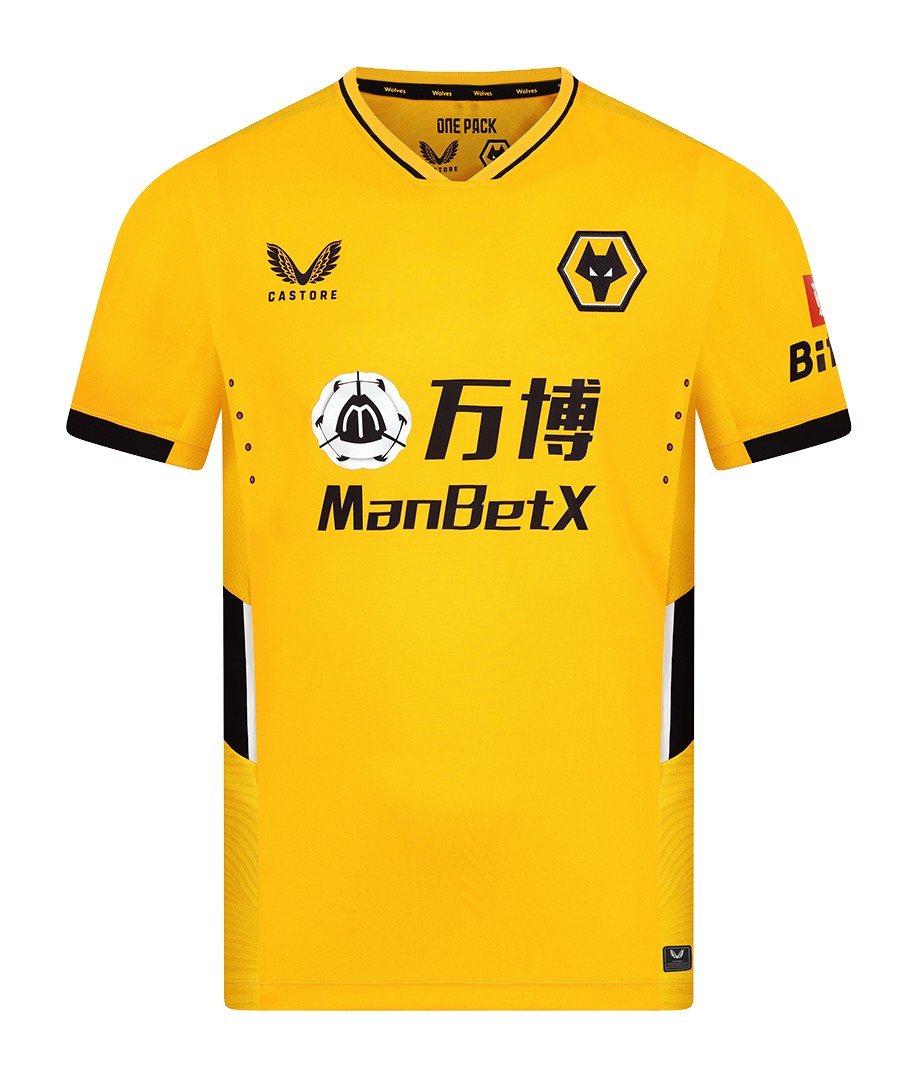 Wolverhampton Wanderers 2021-22 Home Kit