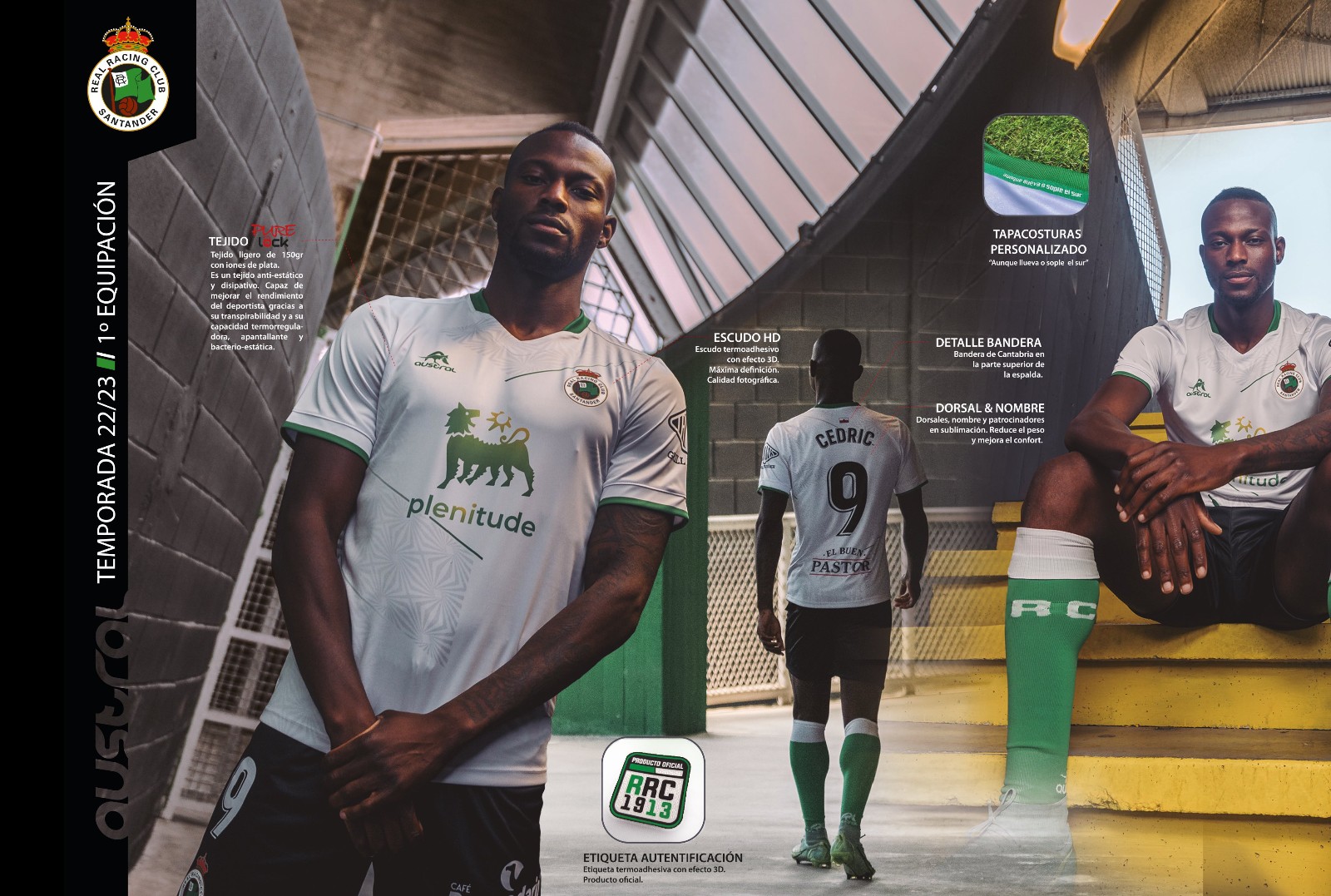 Racing de Santander 2022-23 Home Kit