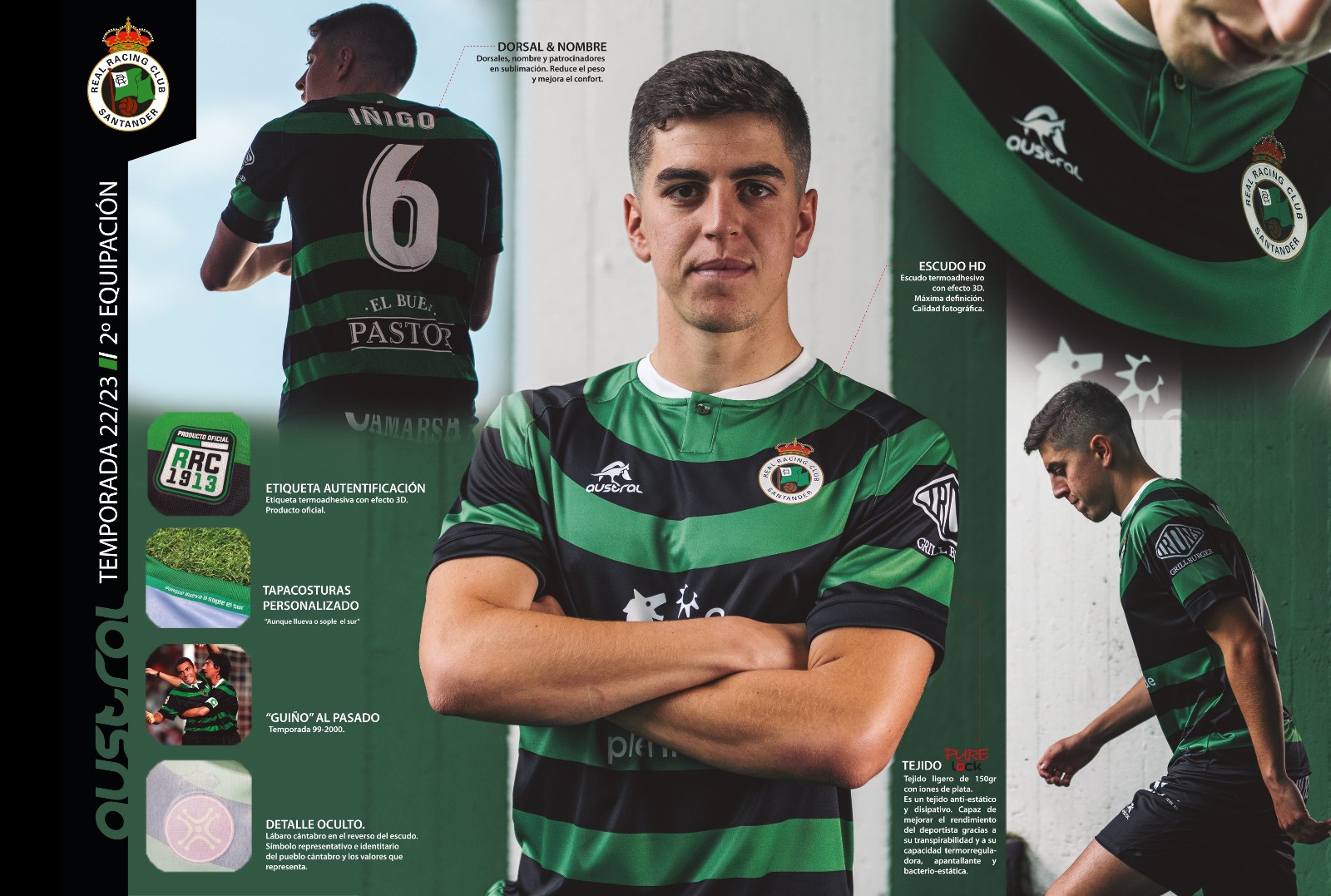 Racing de Santander 2022-23 Away Kit