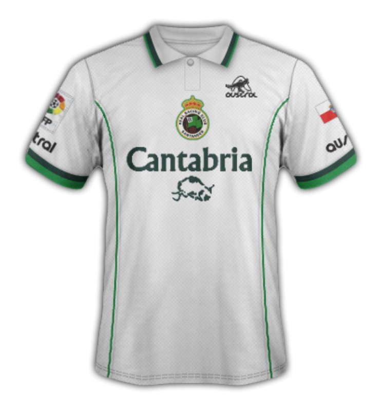 Racing de Santander 2001-02 Home Kit