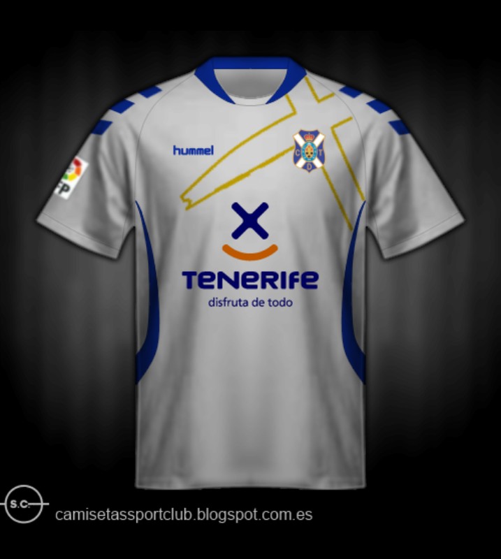 CD Tenerife 2013-14 Home Kit